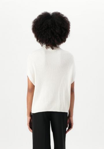 Пуловер с коротким рукавом