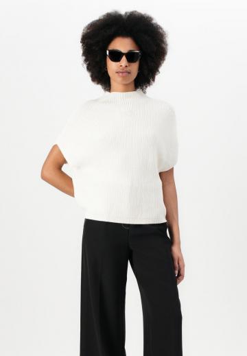 Пуловер с коротким рукавом