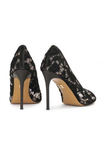 Туфли с открытым носом