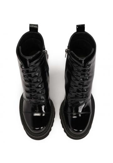 Полусапожки на высоком каблуке