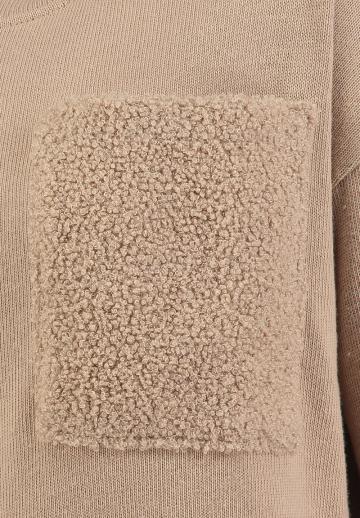 Пуловер с рукавом три четверти