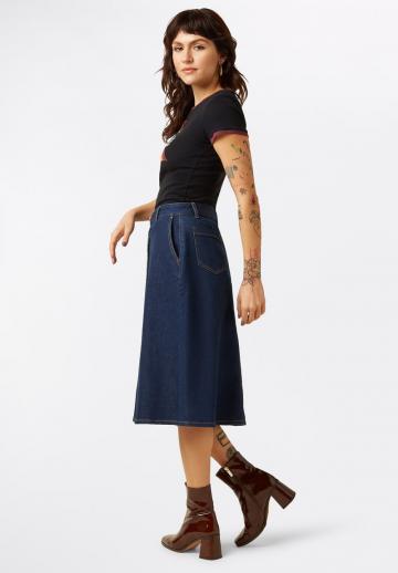 Джинсовая юбка