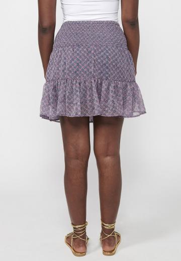Юбка с воланами