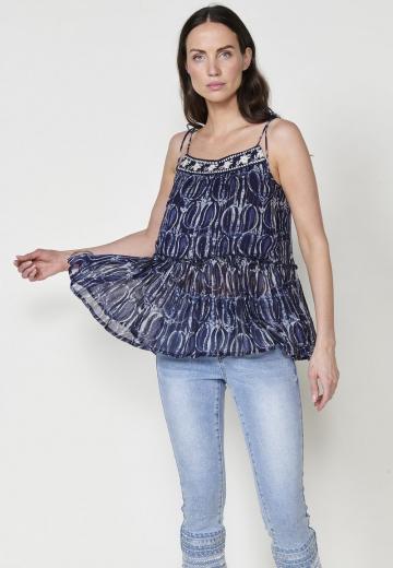 Длинный топ