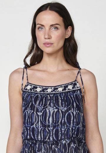 Длинный топ