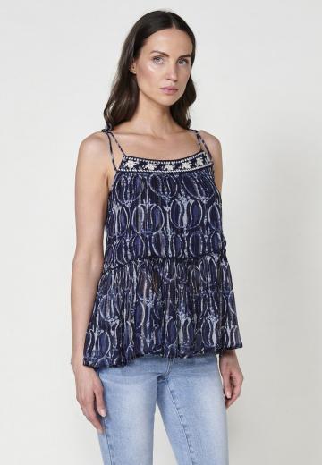 Длинный топ