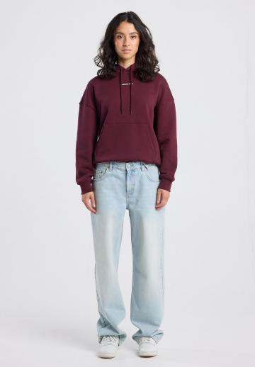 Пуловер с капюшоном