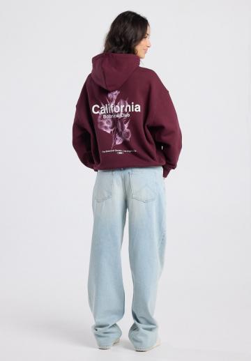 Пуловер с капюшоном