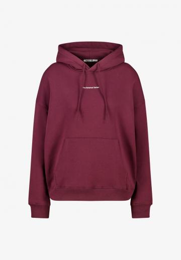 Пуловер с капюшоном