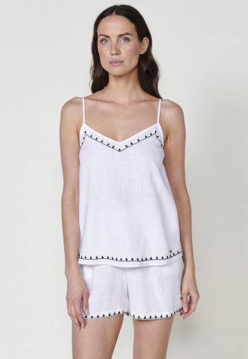 Топ на бретельках