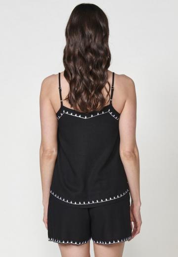 Топ на бретельках