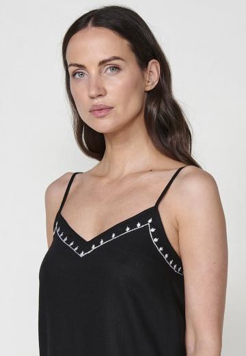 Топ на бретельках