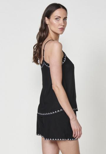 Топ на бретельках