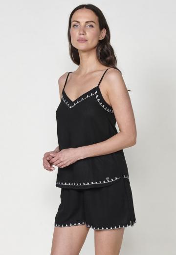 Топ на бретельках