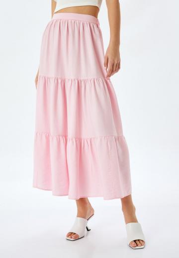 Юбка с воланами