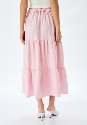 Юбка с воланами