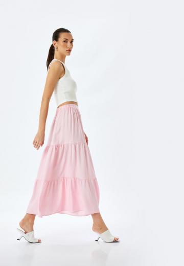 Юбка с воланами