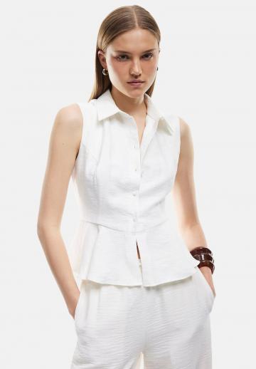 Блузка без рукавов