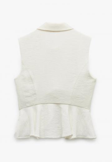 Блузка без рукавов