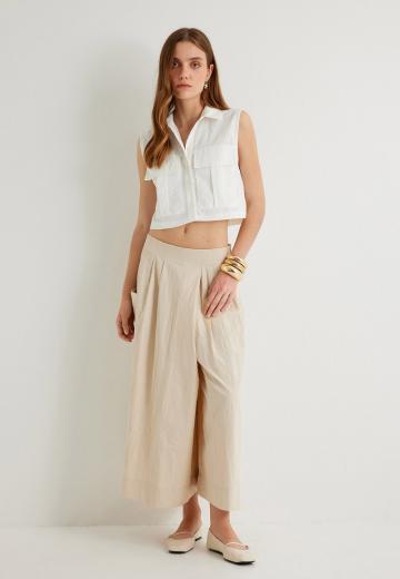 Блузка без рукавов