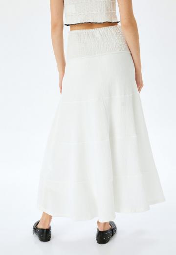 Юбка с воланами
