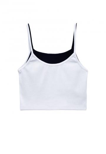 Топ на бретельках