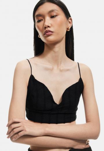 Топ на бретельках