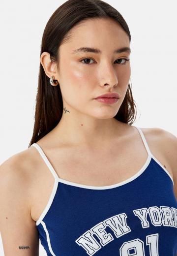 Топ на бретельках