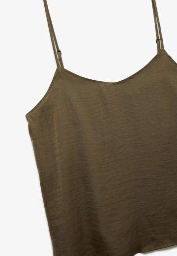 Топ на бретельках