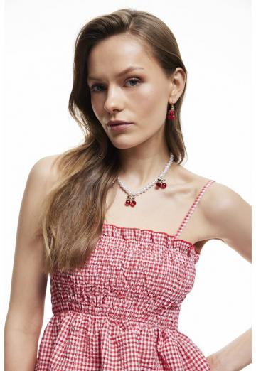 Топ на бретельках