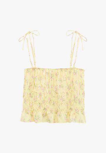 Топ на бретельках