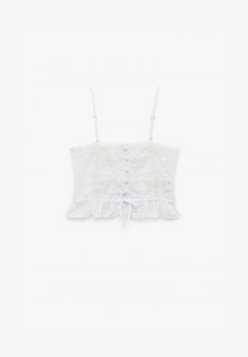 Топ на бретельках