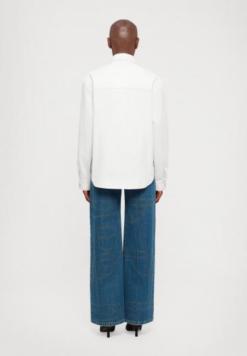 Джинсовая блузка