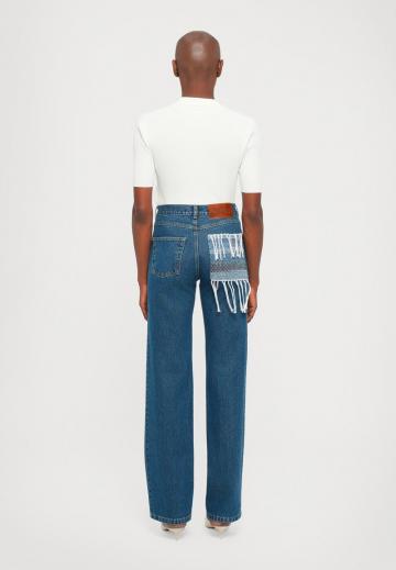 Прямые джинсы