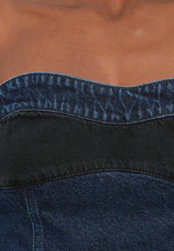 Джинсовая блузка