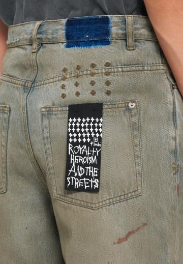 Прямые джинсы