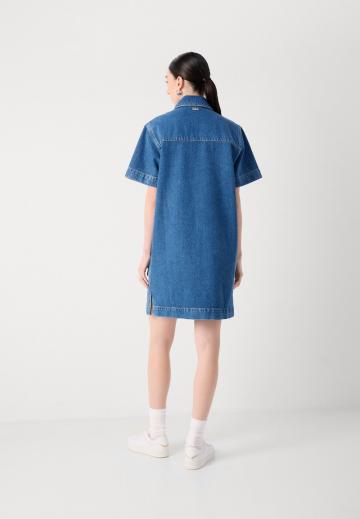 Джинсовое платье