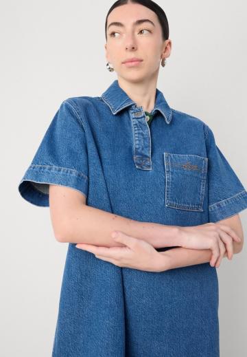 Джинсовое платье