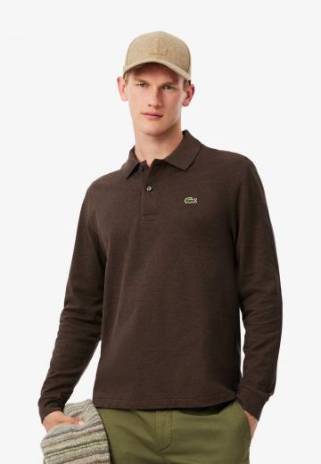 Поло с длинным рукавом