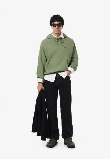 Пуловер с капюшоном