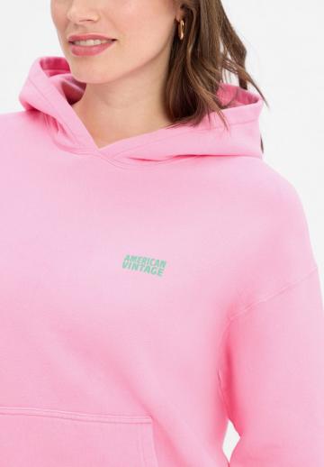 Пуловер с капюшоном