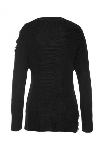 Длинный пуловер