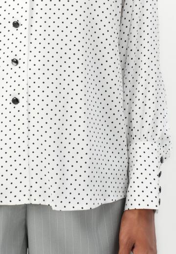 Атласная блузка