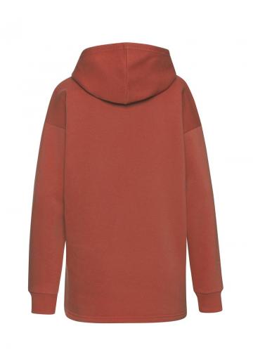 Пуловер с капюшоном