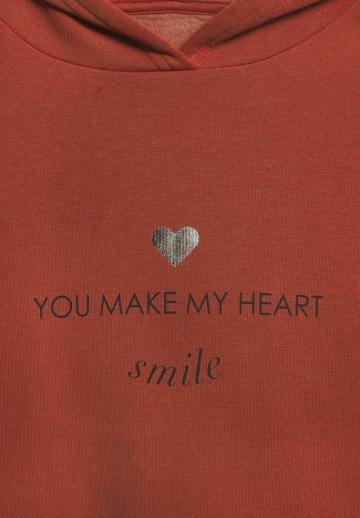 Пуловер с капюшоном