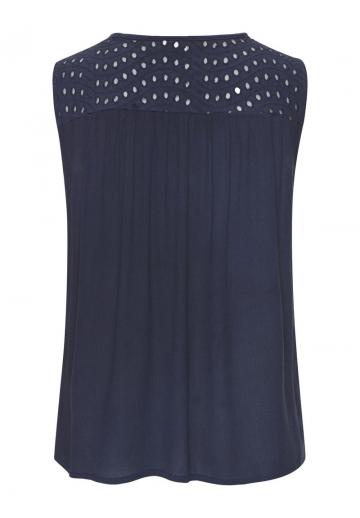 Блузка без рукавов