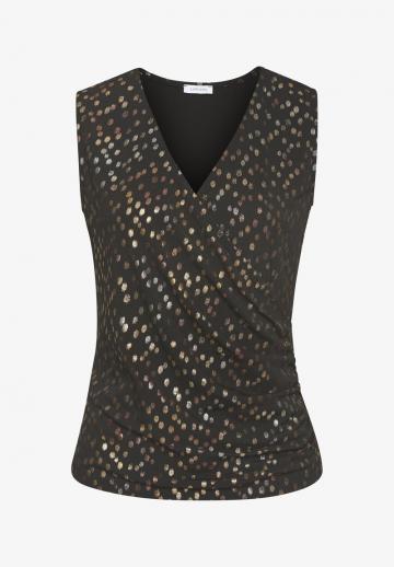 Блузка без рукавов