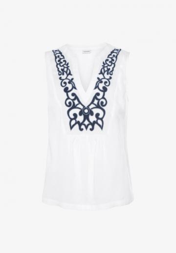 Блузка без рукавов