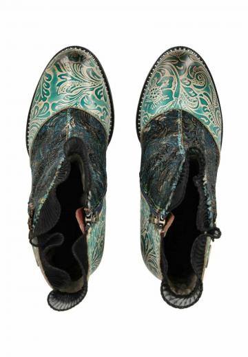 Полусапожки на высоком каблуке