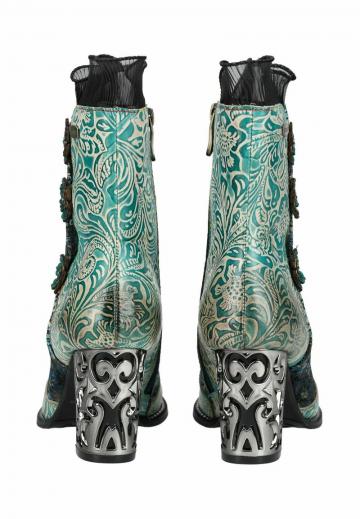 Полусапожки на высоком каблуке